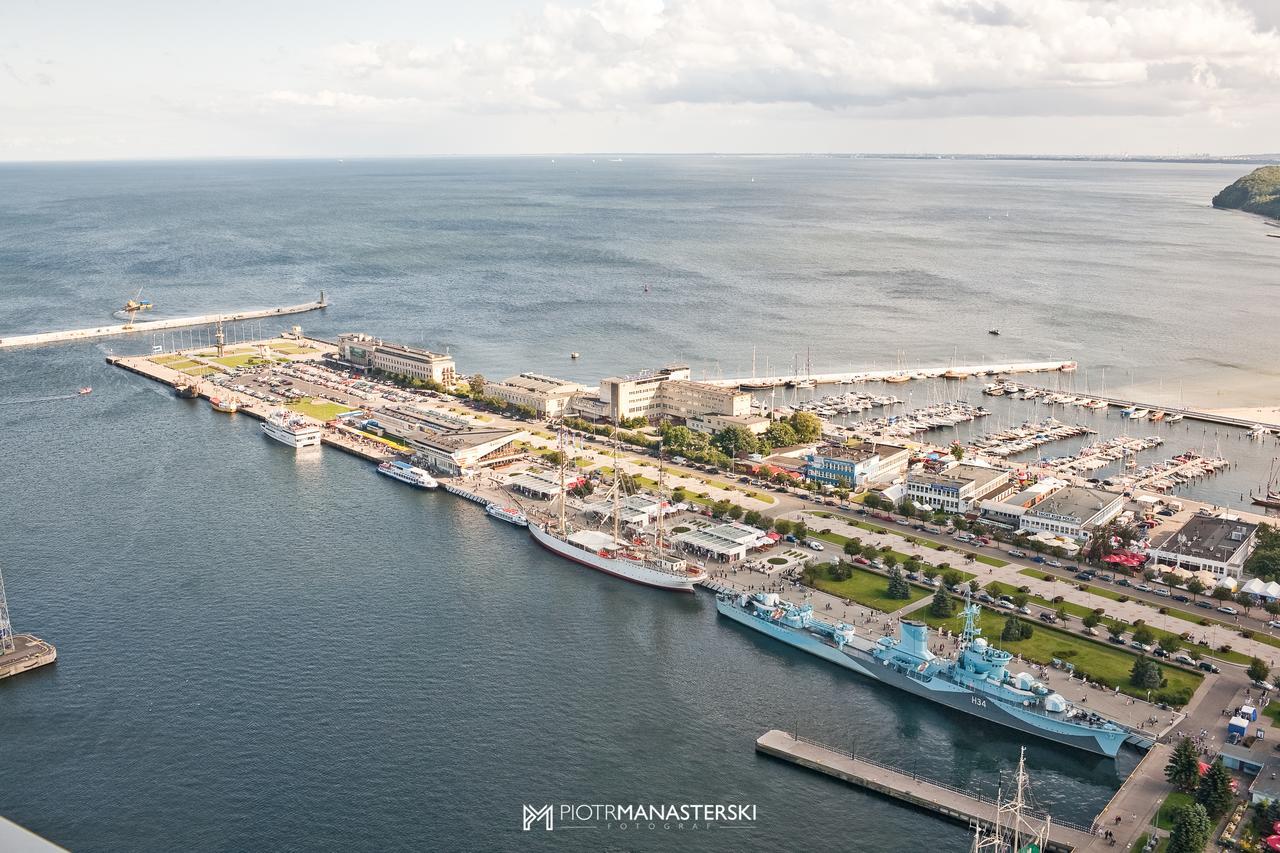 Appartamento Baltic Rent - Skwer Kosciuszki 12 Gdynia Esterno foto